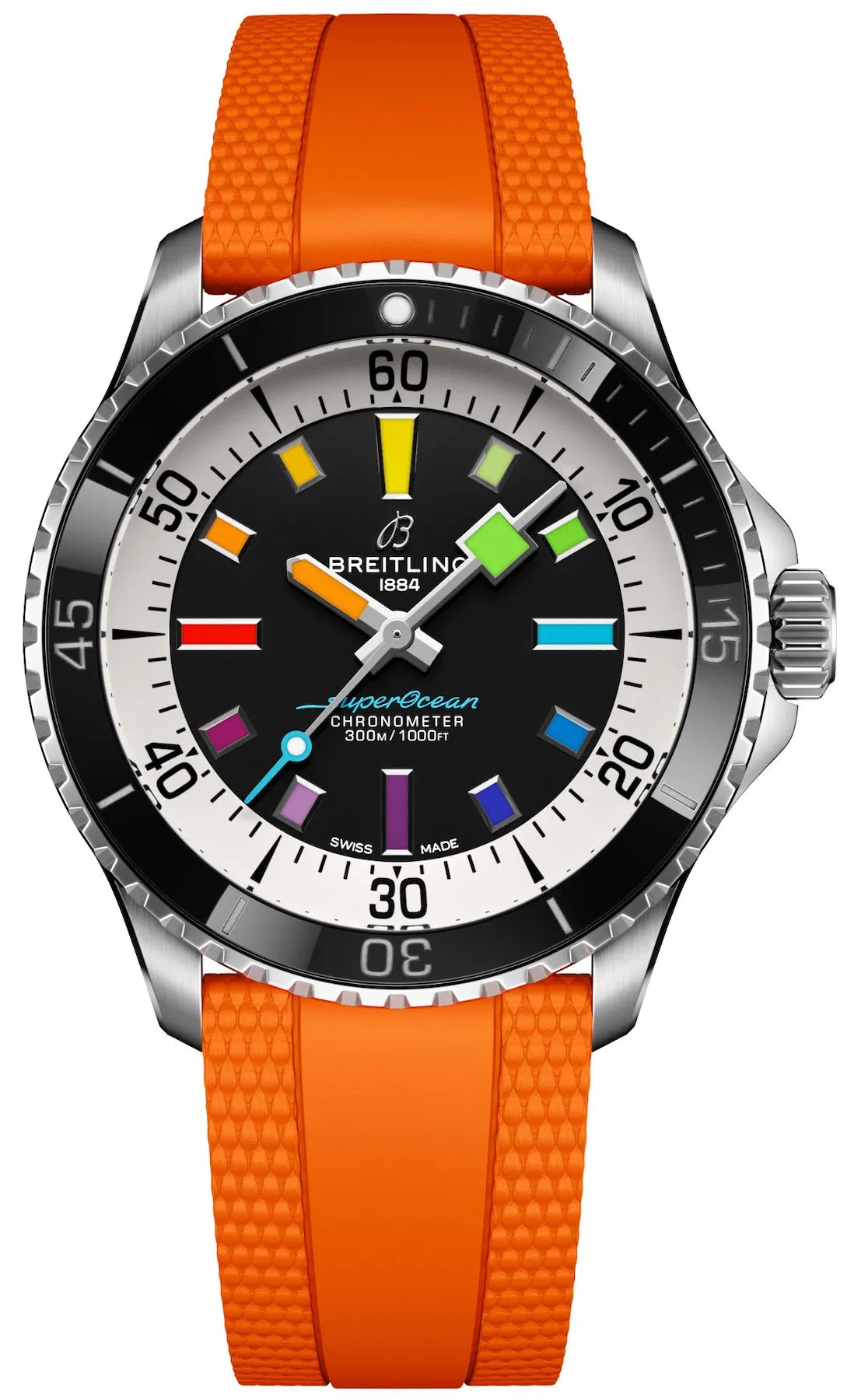 Breitling Superocean Automatic 42 Rainbow Watch sold by Jura Watches
