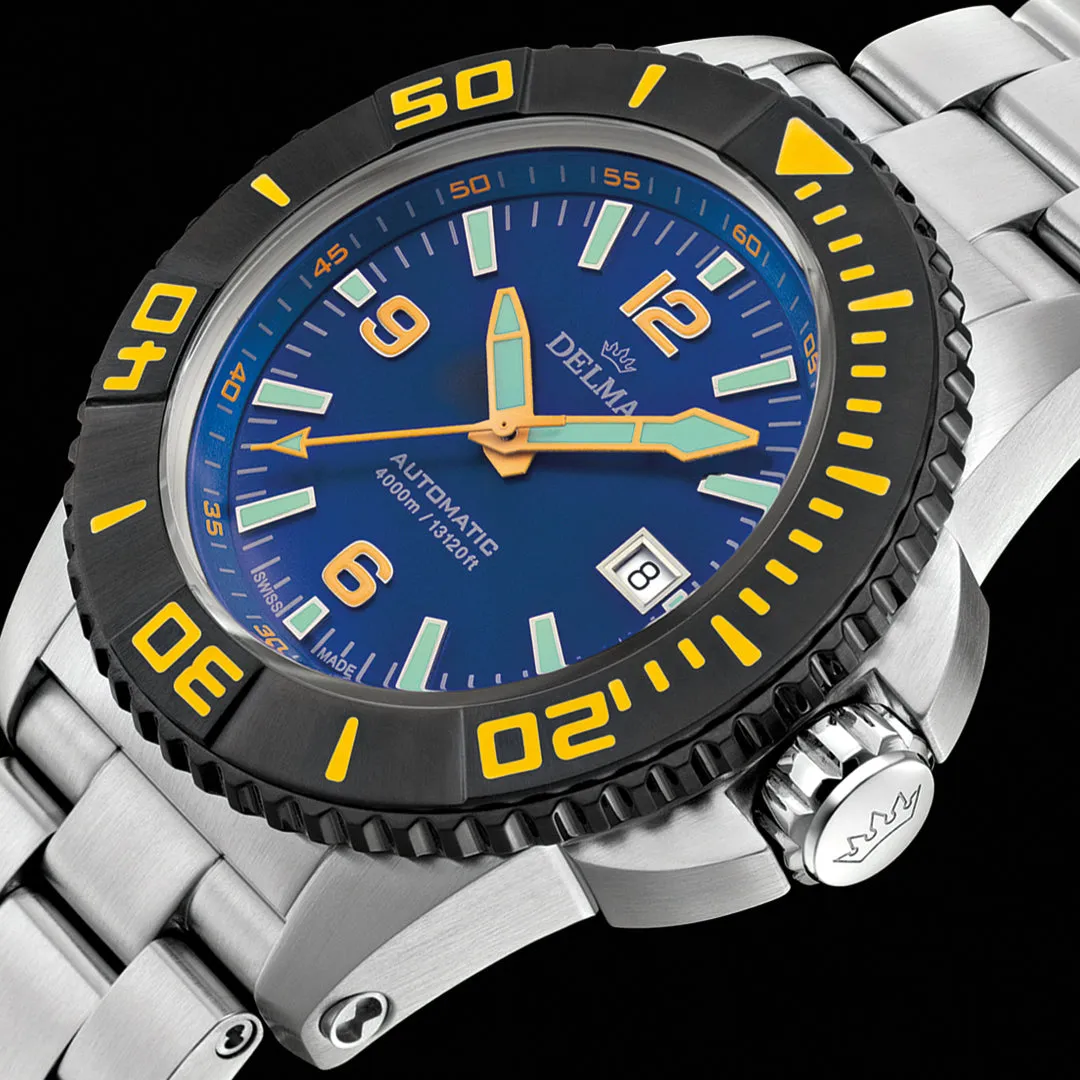 Delma Blue Shark III Azores Watch sold by Jura Watches product image thumbnail 3