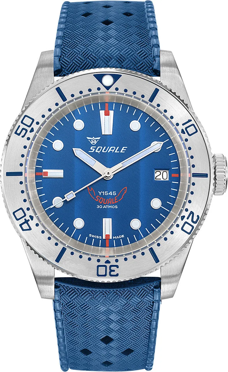 Squale 1545 Steel Blue Watch sold by Jura Watches