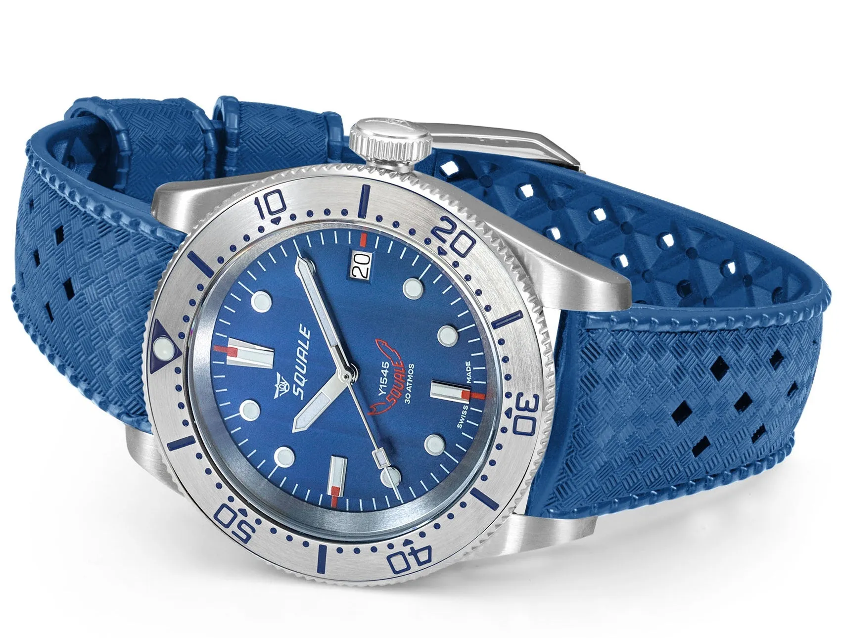 Squale 1545 Steel Blue Watch sold by Jura Watches product image thumbnail 4