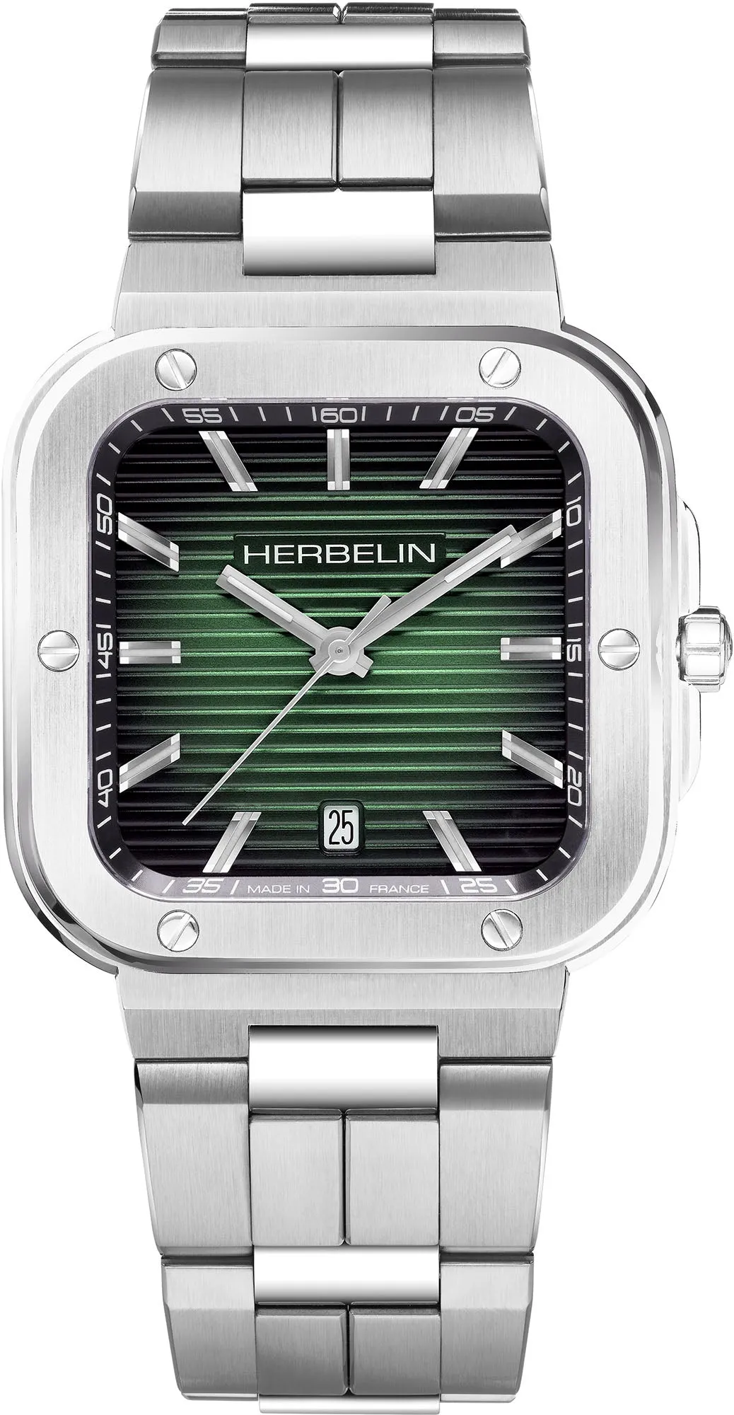 Herbelin Cap Camarat Green Watch sold by Jura Watches