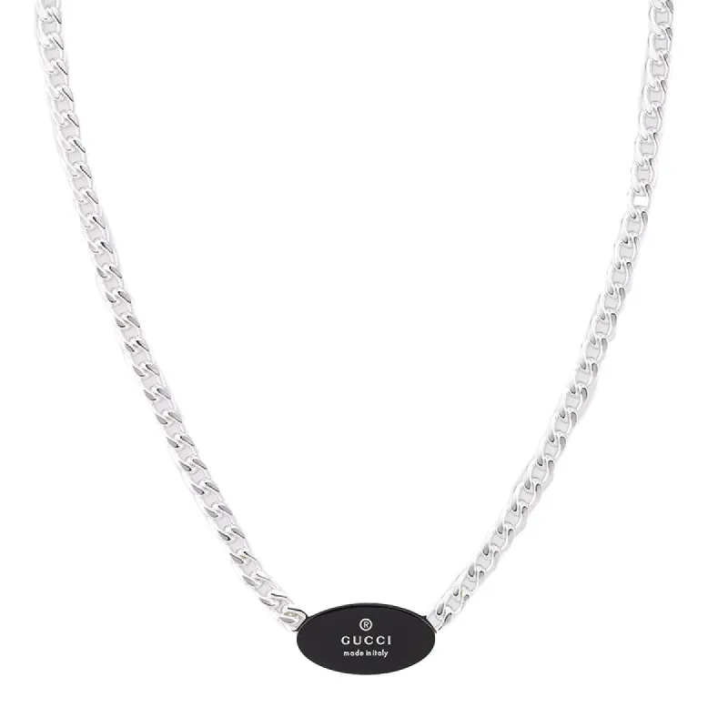 Gucci Trademark Sterling Silver Necklace sold by Jura Watches