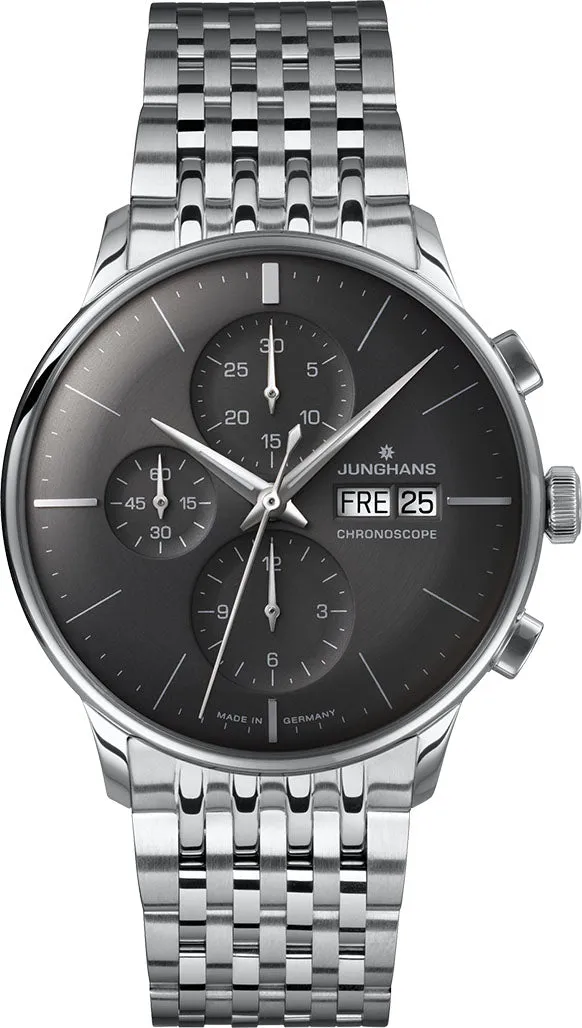 Junghans Watch Meister Chronoscope sold by Jura Watches
