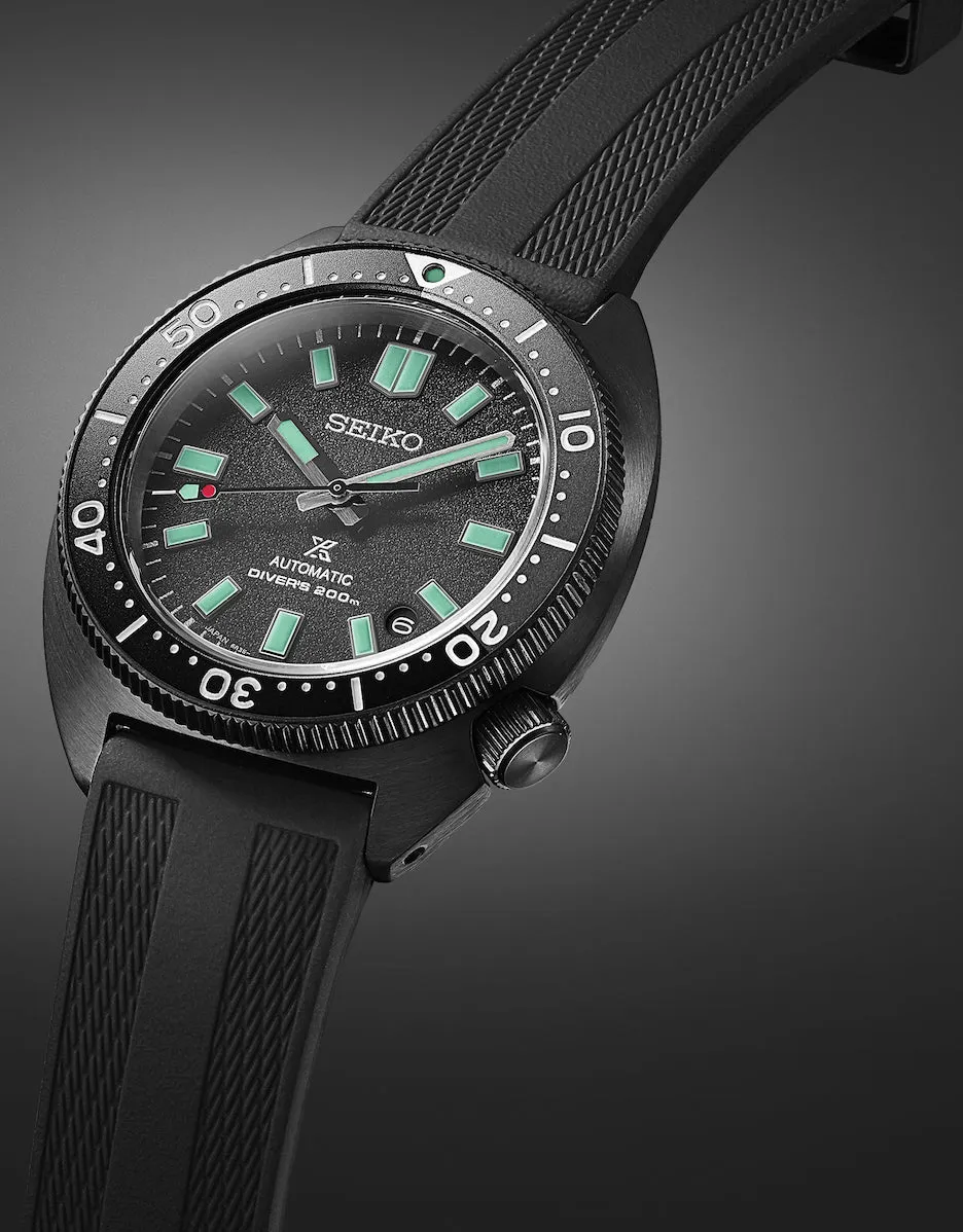Seiko Watch Prospex Black Series Night Turtle Limited Edition sold by Jura Watches product image thumbnail 4