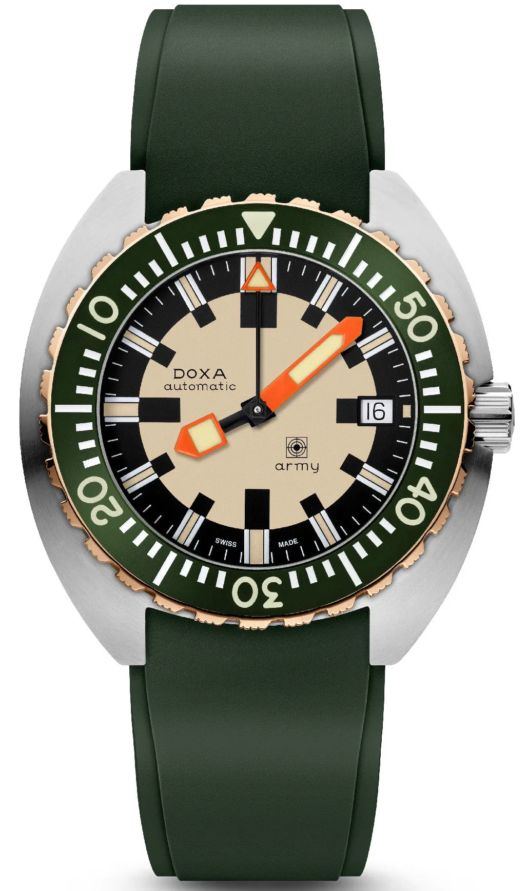 Doxa Dive Army Watch sold by Jura Watches