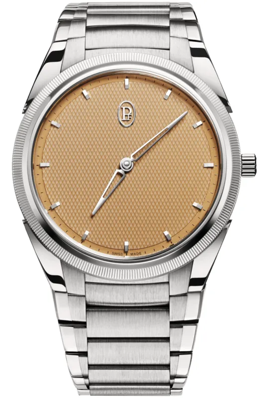 Parmigiani Fleurier Tonda PF Micro Rotor No Date Steel Platinum Watch sold by Jura Watches