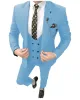 Formal 3 Piece Mens Suit Peak Lapel Blazer For Wedding (Blazer+vest+Pants) sold by Mens Event Wear
