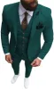 Menseventwear Fashion 3 Pieces Mens Suit Flat Notch Lapel Tuxedos (Blazer+vest+Pants) sold by Mens Event Wear