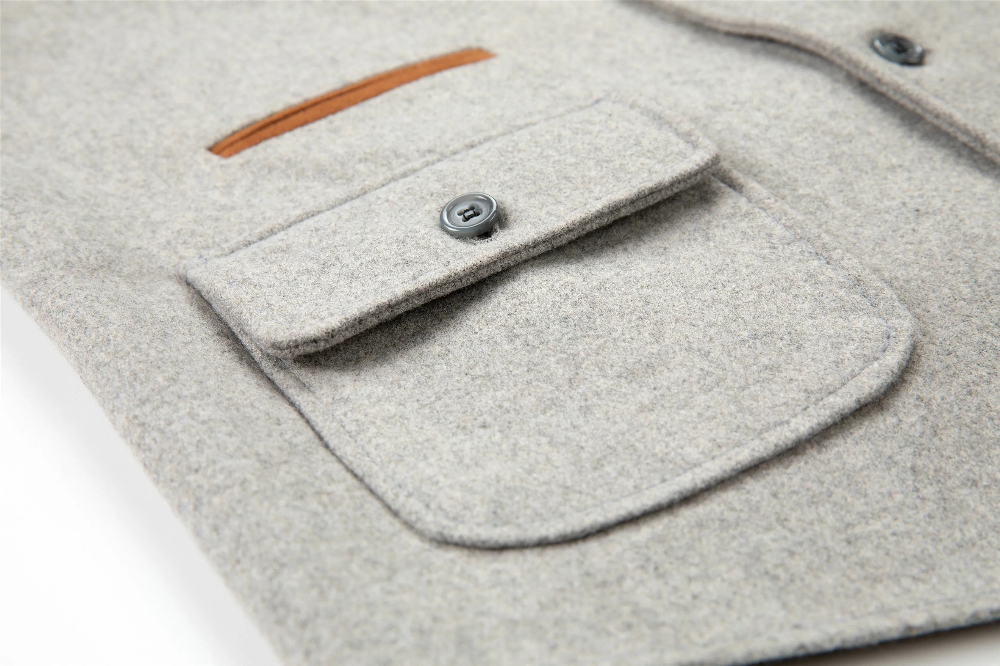 Fashion Mens Regular Fit Tweed V Neck Waistcoat sold by Mens Event Wear product image thumbnail 4