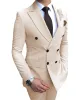 Formal 2 Pieces Mens Suit Flat Peak Lapel Tuxedos For Wedding (Blazer+Pants) sold by Mens Event Wear