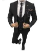 Flat 3 Piece Men's Suit Peak Lapel Suit (Blazer + Vest + Pants) sold by Mens Event Wear