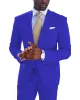 Menseventwear Formal 2 Piece Men's Suit Solid Color Notched Lapel Groomsmen (Blazer + Pants) sold by Mens Event Wear