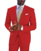 Menseventwear Formal 2 Piece Men's Suit Solid Color Notched Lapel Groomsmen (Blazer + Pants) sold by Mens Event Wear