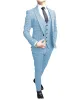 Menseventwear Formal Mens Suit Notch Lapel Blazer Plaid 3 Pieces (Blazer+vest+Pants) sold by Mens Event Wear