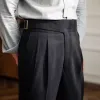 Men's Causal Suit Pants Regular Fit Trousers sold by Mens Event Wear