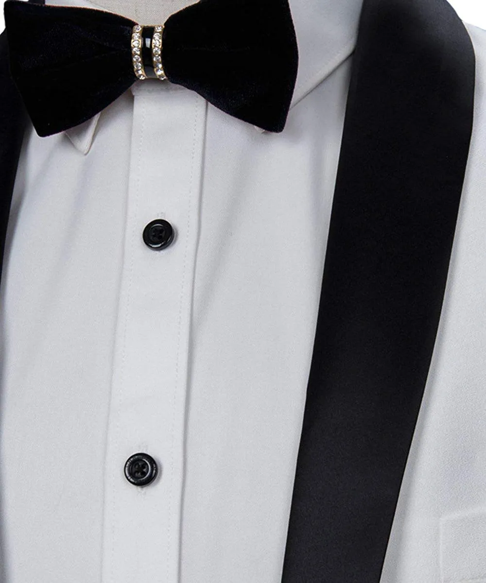 Menseventwear Formal Men's Slim Fit Shawl Lapel Flat Blazer sold by Mens Event Wear product image thumbnail 2