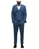 Menseventwear 3 Pieces Classic Mens Suit Herringbone Notch Lapel Blazer (Blazer+vest+Pants) sold by Mens Event Wear