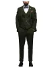 Menseventwear 3 Pieces Classic Mens Suit Herringbone Notch Lapel Blazer (Blazer+vest+Pants) sold by Mens Event Wear