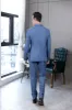 Classic Men's 2 pieces Mens Suit Stand Lapel Flat Tuxedos (Blazer+Pants) sold by Mens Event Wear