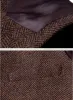 Casual Mens Classic Slim Fit Tweed Herringbone V Neck Waistcoat sold by Mens Event Wear