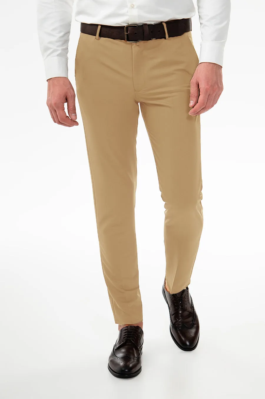 Men's Formal Suit Pants Regular Fit Trousers sold by Mens Event Wear product image thumbnail 2