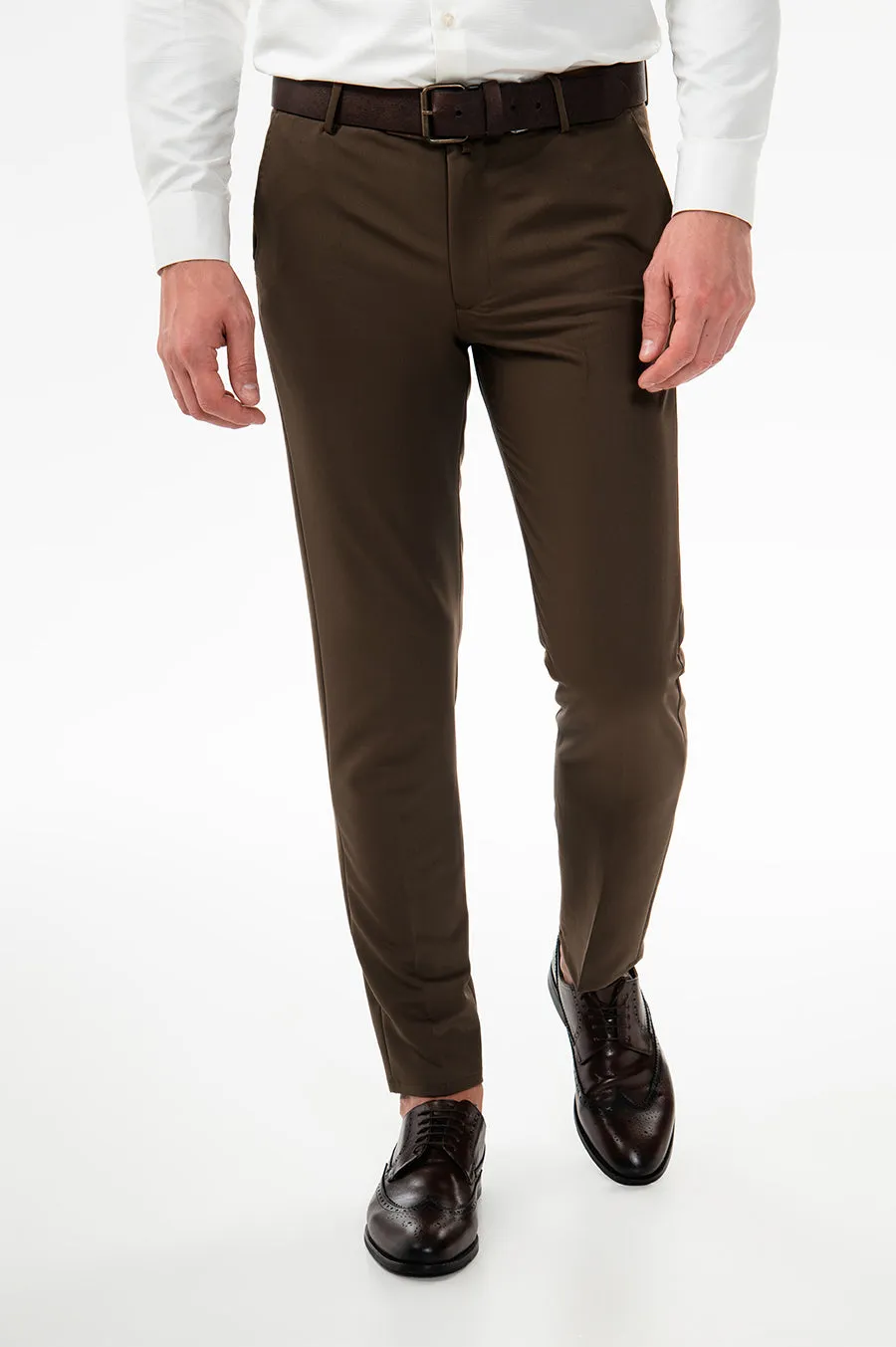 Men's Formal Suit Pants Regular Fit Trousers sold by Mens Event Wear product image thumbnail 4