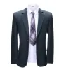 Men's Business 2 Pieces Formal Herringbone Solid Notch Lapel Tuxedos for Wedding (Blazer+Pants) sold by Mens Event Wear