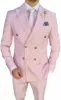 Casual Men's Suit Slim Fit Double Breasted 2 Piece Business Tuxedos (Blazer+Pants) sold by Mens Event Wear