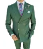 Casual Men's Suit Slim Fit Double Breasted 2 Piece Business Tuxedos (Blazer+Pants) sold by Mens Event Wear