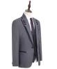 Menseventwear Casual Men's 3 Pieces Mens Suit Shawl Lapel Tuxedos For Wedding (Blazer+vest+Pants) sold by Mens Event Wear