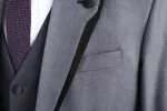 Menseventwear Casual Men's 3 Pieces Mens Suit Shawl Lapel Tuxedos For Wedding (Blazer+vest+Pants) sold by Mens Event Wear