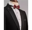 Formal Men's Suits Slim Fit 3 Pieces Peak Lapel Tuxedos (Blazer + Vest + Pant) sold by Mens Event Wear