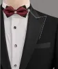 Formal Men's Suits Slim Fit 3 Pieces Peak Lapel Tuxedos (Blazer + Vest + Pant) sold by Mens Event Wear