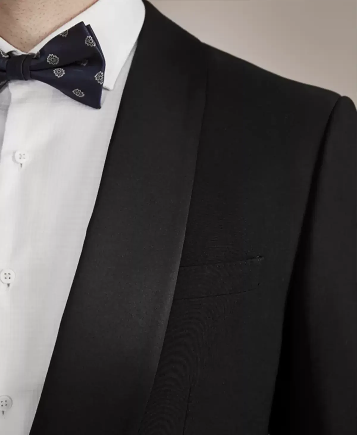 Fashion 2 Pieces Mens Suit Flat Shawl Lapel Tuxedos(Blazer+Pants) sold by Mens Event Wear product image thumbnail 3