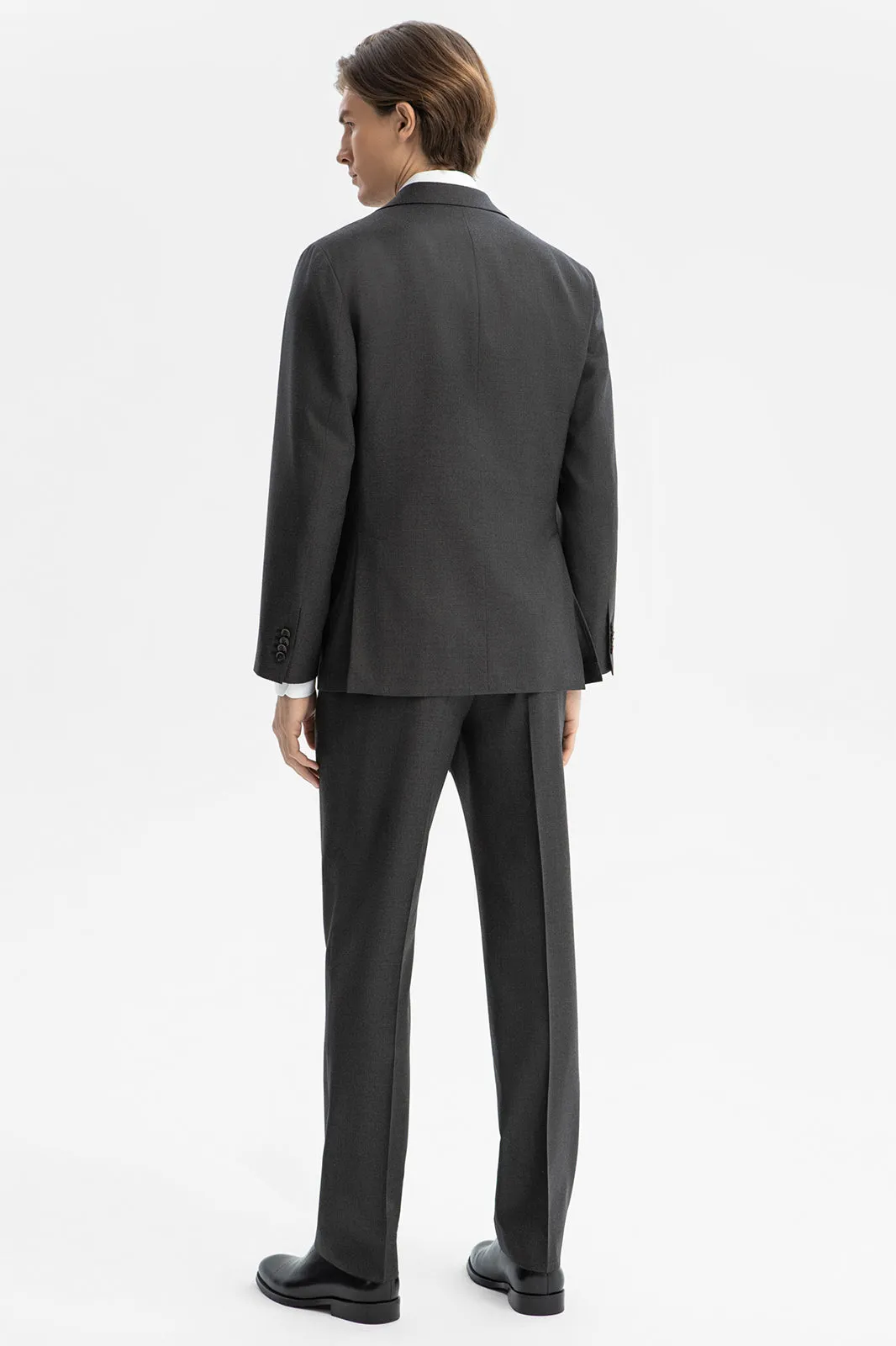 Fashion 3 Pieces Mens Suit Flat Notch Lapel Tuxedos (Blazer+vest+Pants) sold by Mens Event Wear product image thumbnail 4