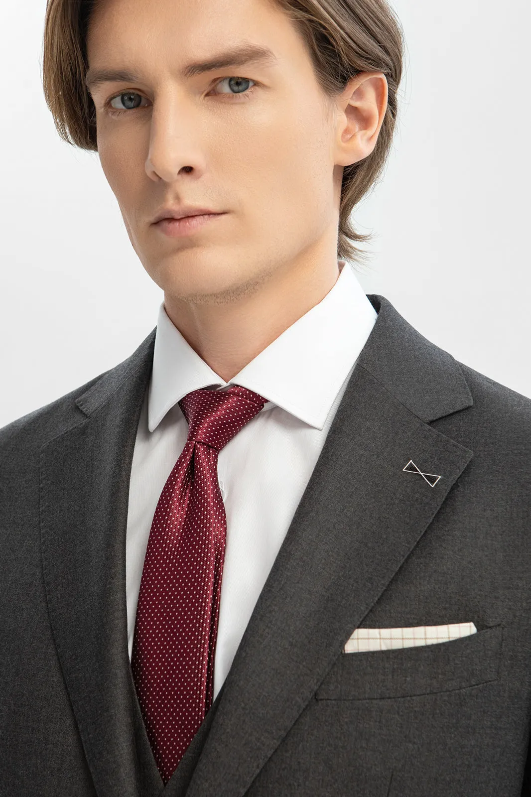 Fashion 3 Pieces Mens Suit Flat Notch Lapel Tuxedos (Blazer+vest+Pants) sold by Mens Event Wear product image thumbnail 5