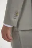 Formal 2 Pieces Mens Suit Flat Peak Lapel Tuxedos For Wedding (Blazer+Pants) sold by Mens Event Wear