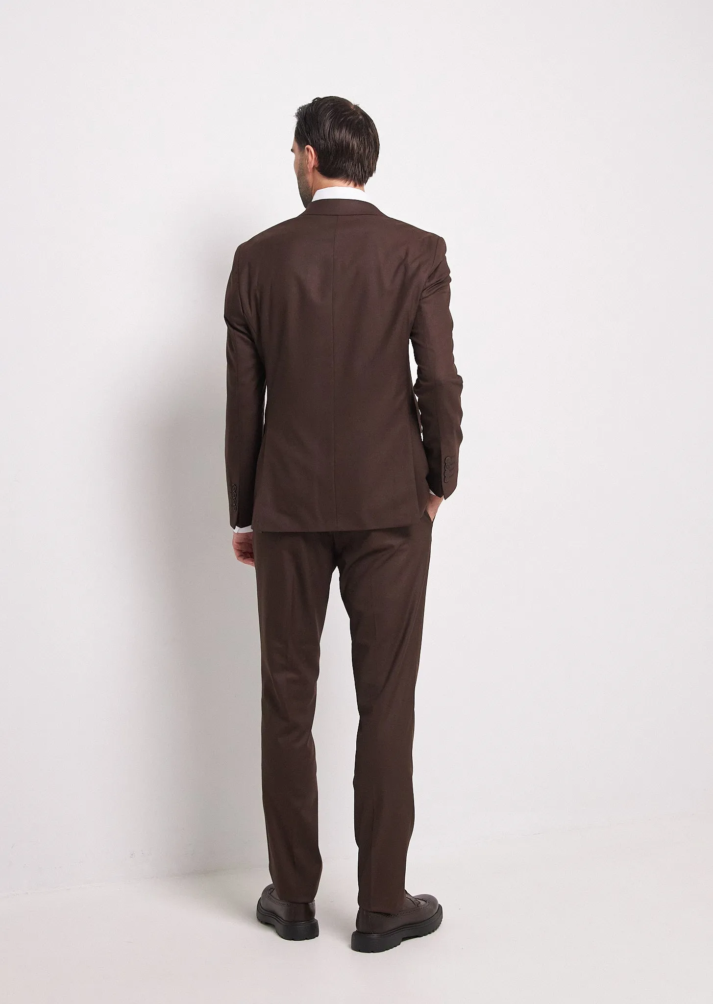 Fashion Men's 3 Pieces Flat Peak Lapel Tuxedos For Party (Blazer+vest+Pants) sold by Mens Event Wear product image thumbnail 4