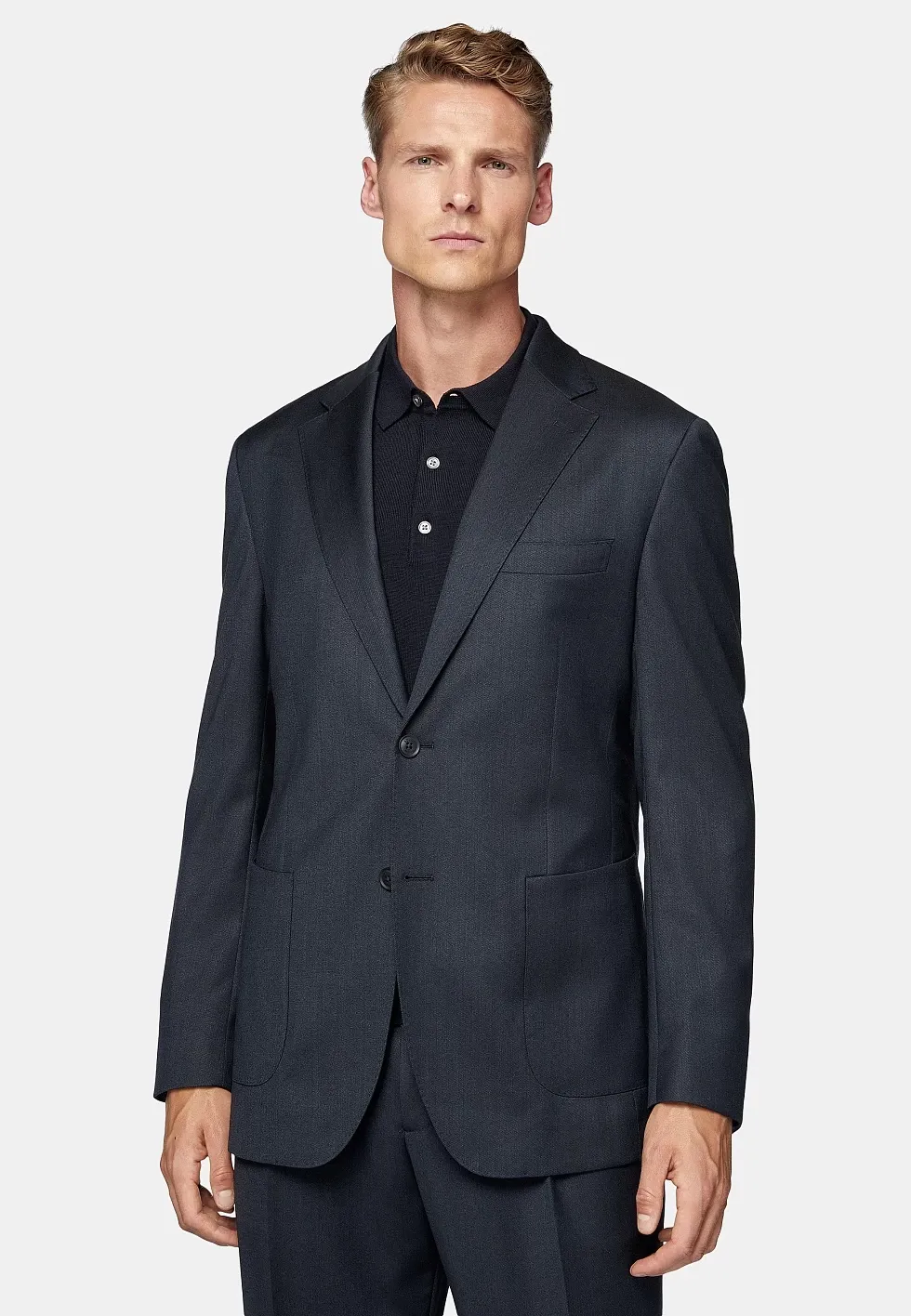 Business 2 Piece Men's Suit Flat Notched Wedding Lapel (Blazer + Pants) sold by Mens Event Wear