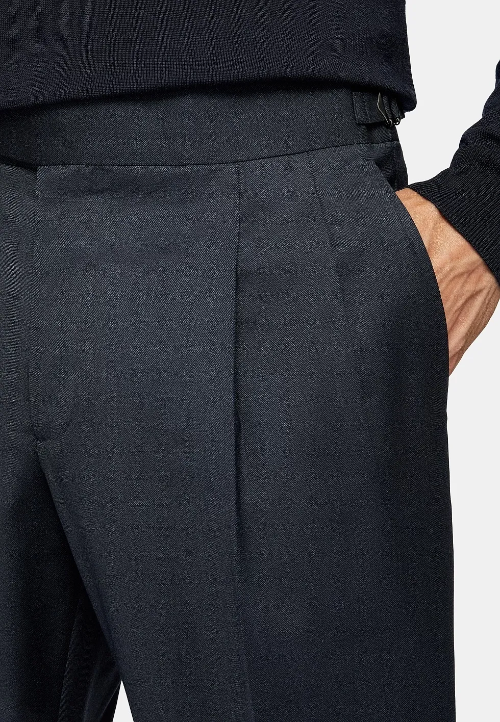 Business 2 Piece Men's Suit Flat Notched Wedding Lapel (Blazer + Pants) sold by Mens Event Wear product image thumbnail 4