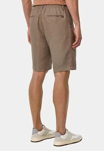 Casual 2 Piece Men's Suit Flat Linen Stand Collar Tuxedos (Blazer+Shorts) sold by Mens Event Wear product image thumbnail 4