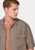 Casual 2 Piece Men's Suit Flat Linen Stand Collar Tuxedos (Blazer+Shorts) sold by Mens Event Wear