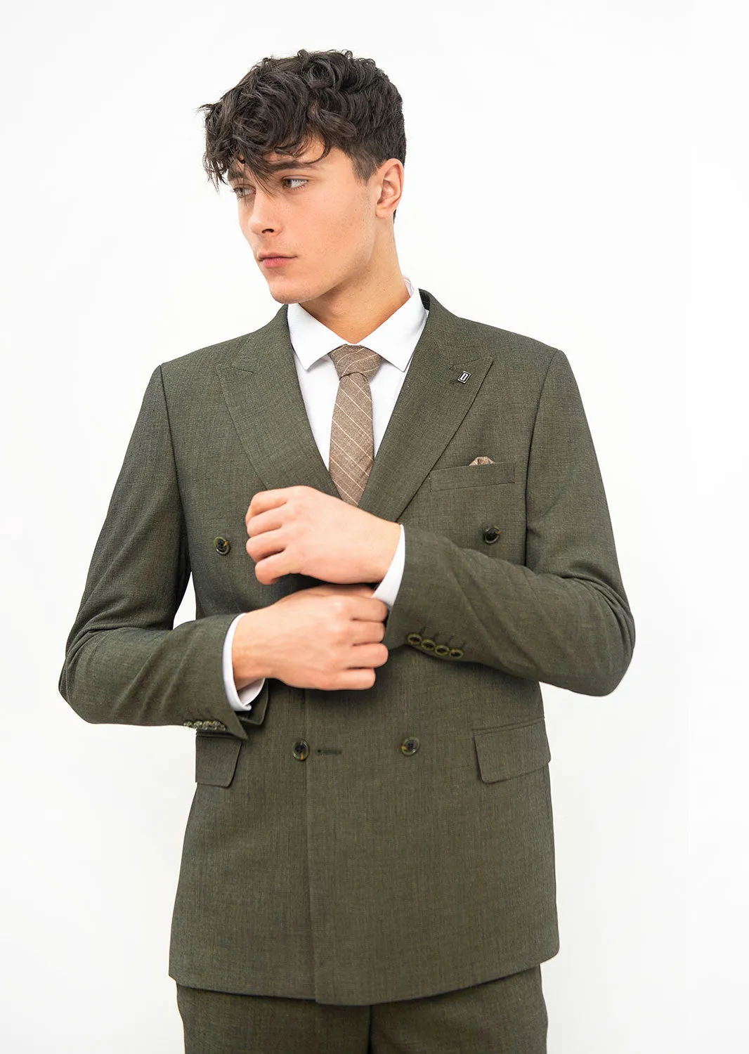 Formal 2 Pieces Mens Suit Flat Peak Lapel Tuxedos For Wedding (Blazer+Pants) sold by Mens Event Wear