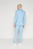 Formal 2 Pieces Mens Suit Flat Peak Lapel Tuxedos For Wedding (Blazer+Pants) sold by Mens Event Wear
