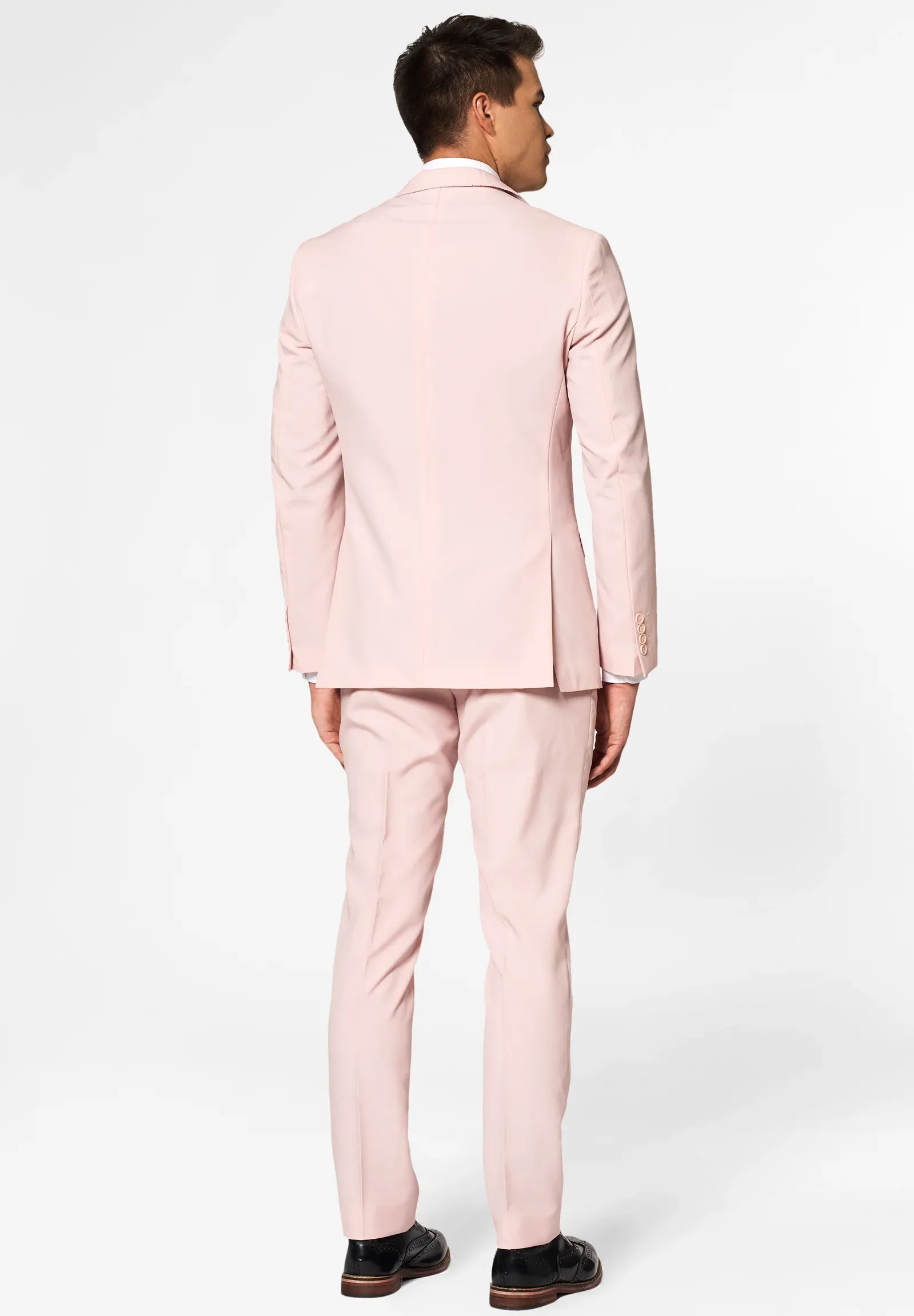 Casual 2 Piece Men's Suit Flat Notch Lapel For Wedding (Blazer + Pants) sold by Mens Event Wear product image thumbnail 2