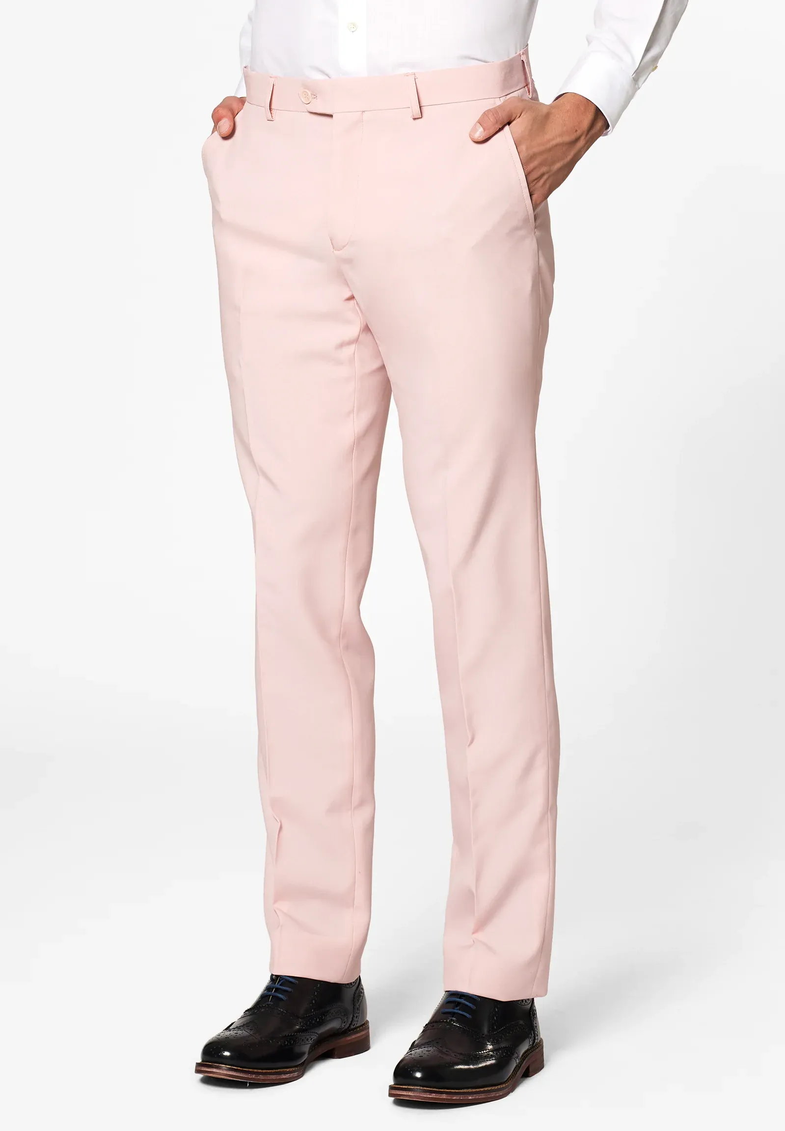 Casual 2 Piece Men's Suit Flat Notch Lapel For Wedding (Blazer + Pants) sold by Mens Event Wear product image thumbnail 3