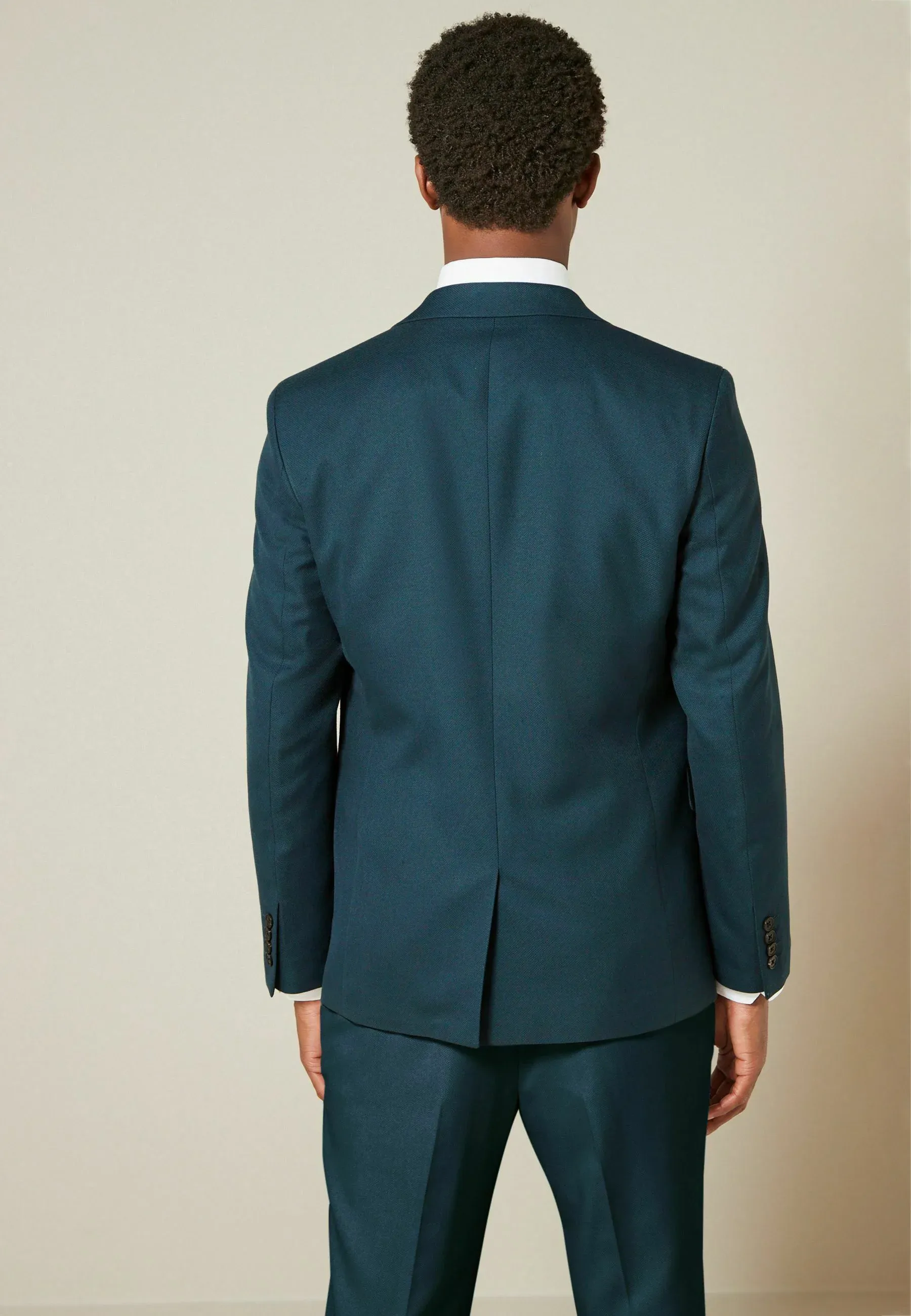 Fashion Men's 3 Pieces Flat Peak Lapel Tuxedos For Party (Blazer+vest+Pants) sold by Mens Event Wear product image thumbnail 2