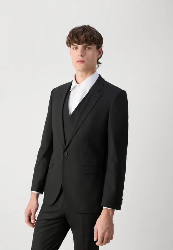 Formal Men's Suits Slim Fit 3 Pieces Notch Lapel Tuxedos (Blazer+Vest+ Pant) sold by Mens Event Wear