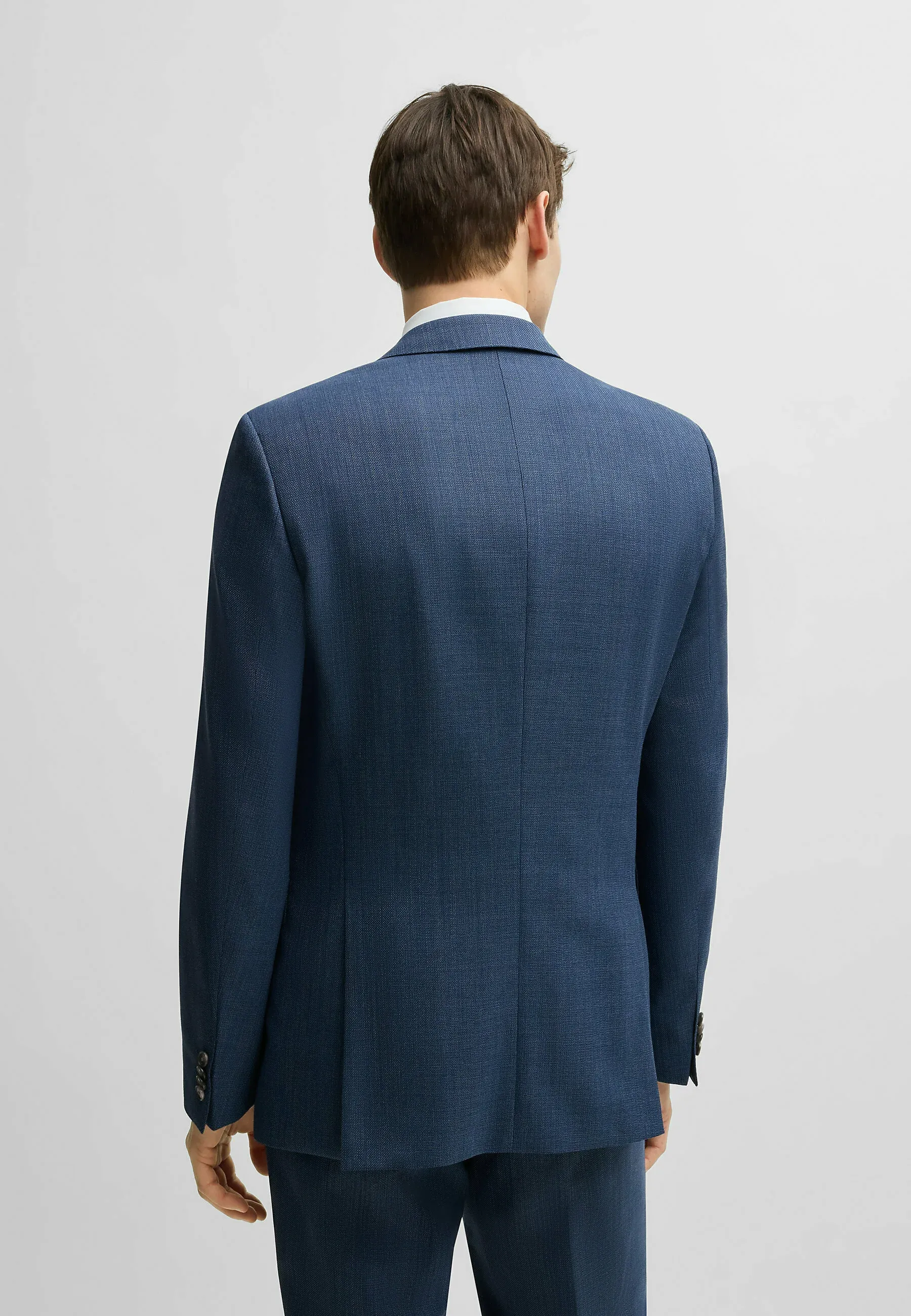 Fashion Men's 3 Pieces Flat Peak Lapel Tuxedos For Party (Blazer+vest+Pants) sold by Mens Event Wear product image thumbnail 5