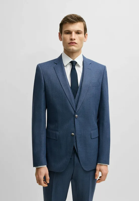 Fashion Men's 3 Pieces Flat Peak Lapel Tuxedos For Party (Blazer+vest+Pants) sold by Mens Event Wear